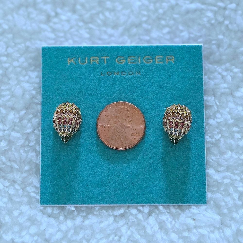 Kurt Geiger Signature Eagle🦅 Head Stud Earrings - NWT - Picture 8 of 16